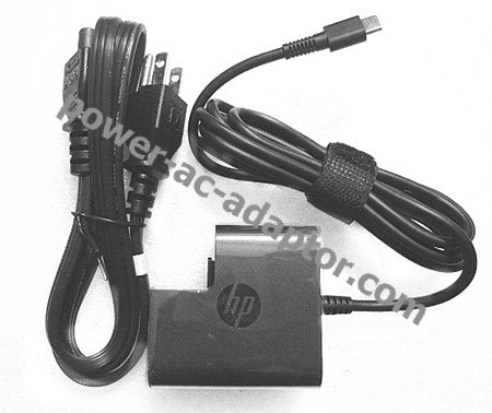Hp Spectre 12-c001na x360 45W USB-C Ac Adapter Charger